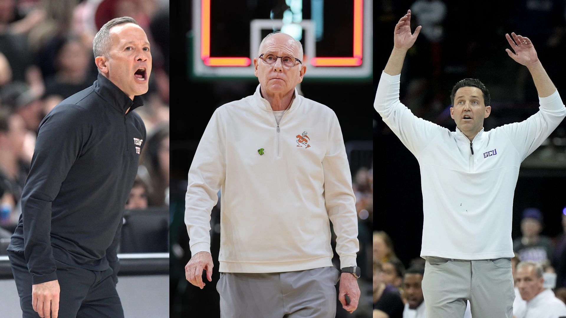 Grant McCasland, Bryce Drew, Jim Larranaga