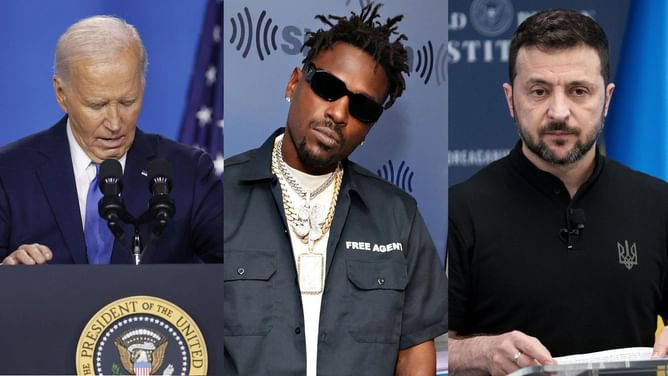 Antonio Brown resorts to name-calling, trolls President Biden's "President Putin" gaffe with Zelenskyy