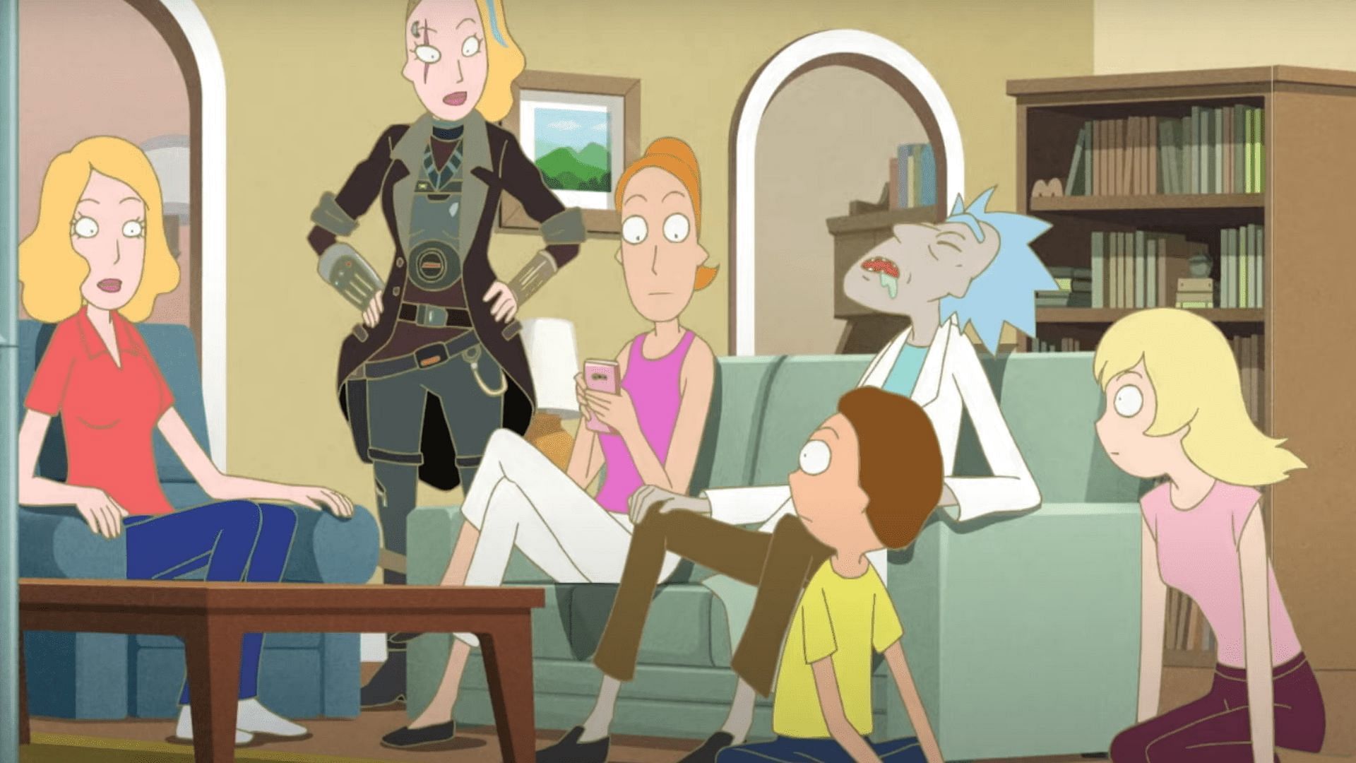 A still from the trailer of Rick and Morty: The Anime (Image by Adult Swim)