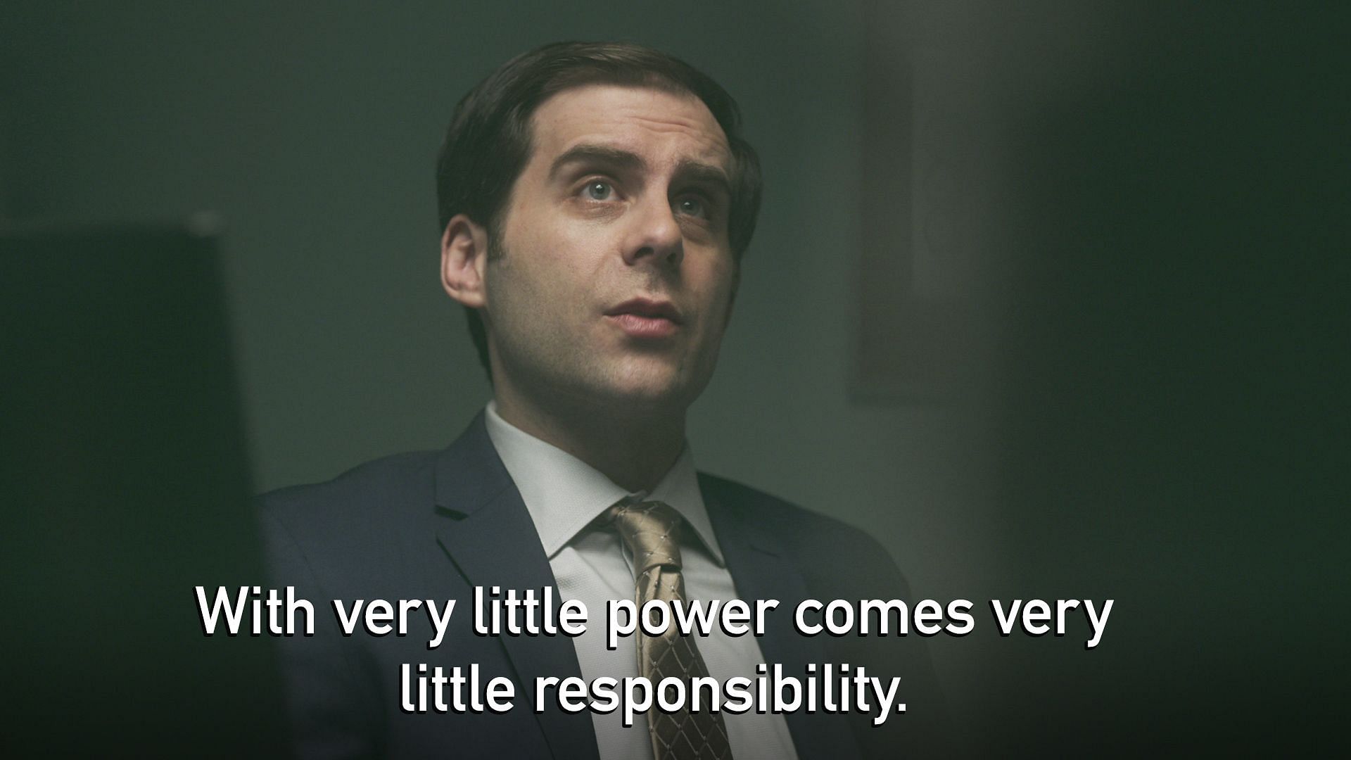 A still from Corporate (Image via X/@corporate)