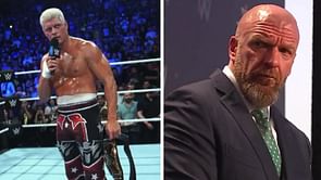 [WATCH] Cody Rhodes sends a message to Triple H at WWE live event