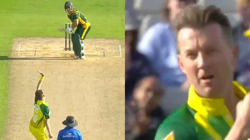 Brett Lee dismissed Kamran Akmal (Image: Instagram/WCL)