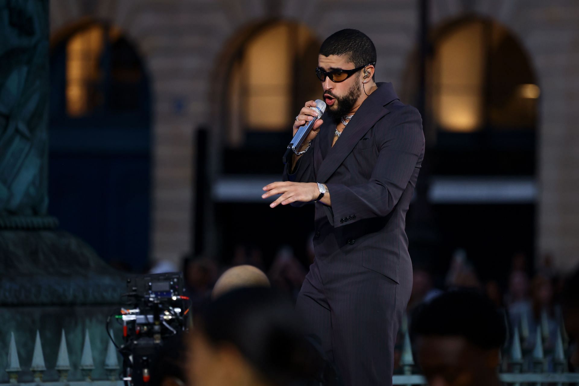 The singer performs at Vogue World: Paris (Photo by Marc Piasecki/Getty Images for Vogue)