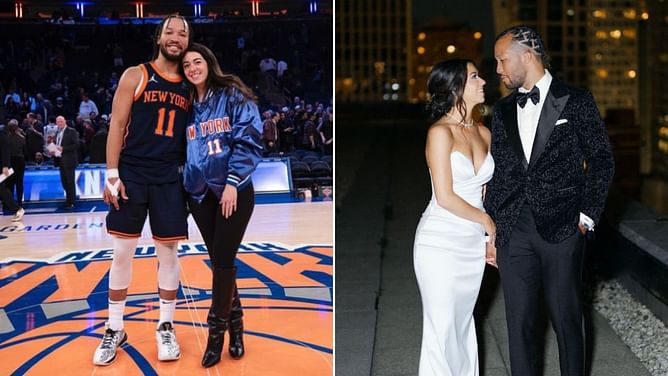 Jalen Brunson's wife Ali Marks Brunson's anniversary post gets love from Julius Randle and Tyrese Haliburton's partners