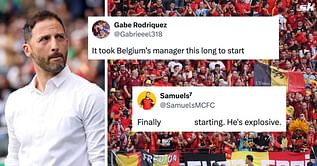 “Will cook today”- Fans excited as Belgium star named in starting line-up at Euro 2024 for first time ahead of knockout clash vs France