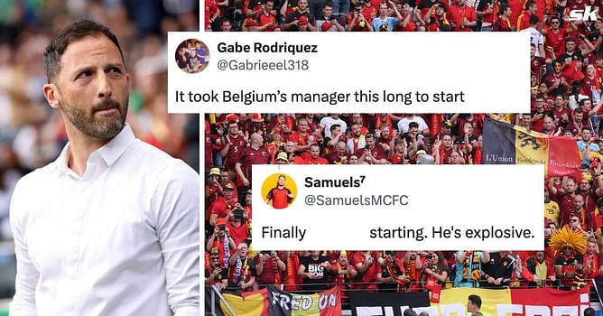 “Will cook today”- Fans excited as Belgium star named in starting line-up at Euro 2024 for first time ahead of knockout clash vs France