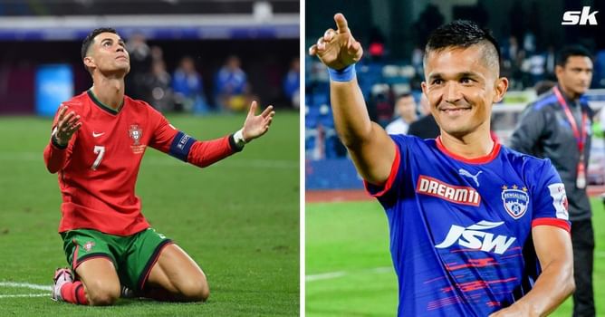 “He misses a goal and cries like a baby” - Sunil Chhetri makes honest admission on ‘painful’ Cristiano Ronaldo penalty miss at Euro 2024
