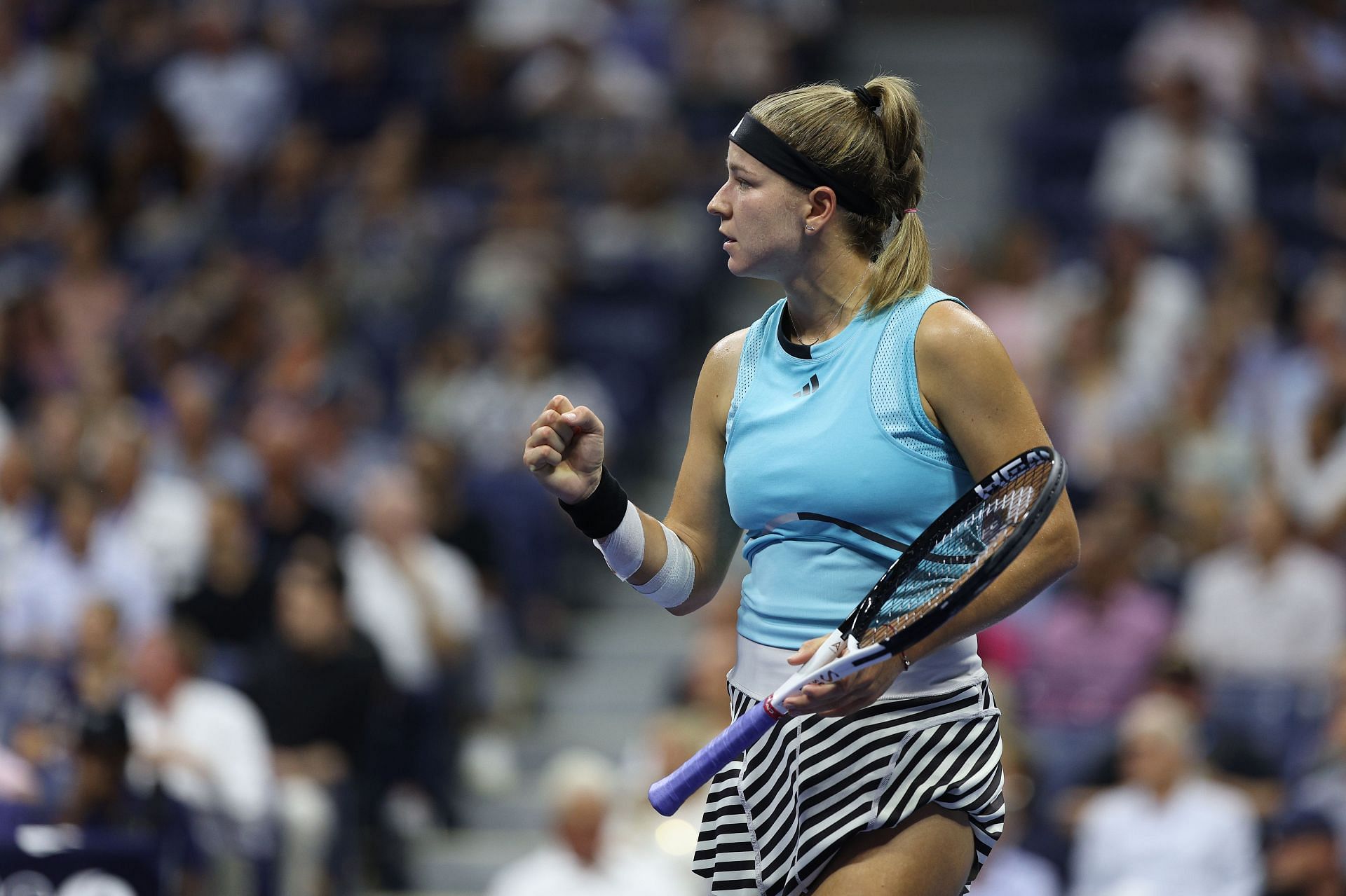 Muchova at the 2023 US Open [Getty]