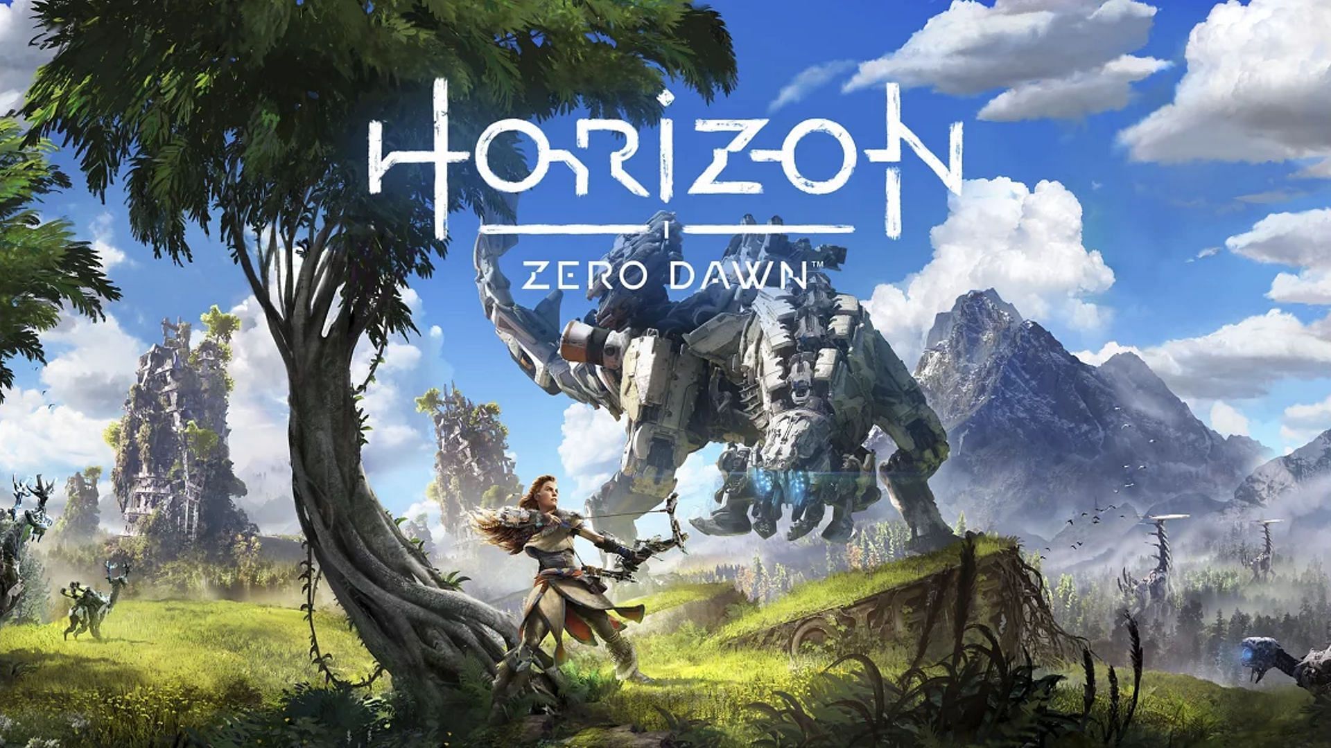 Horizon Zero Dawn is set in a post-apocalyptic world (Image via Guerrilla Games)