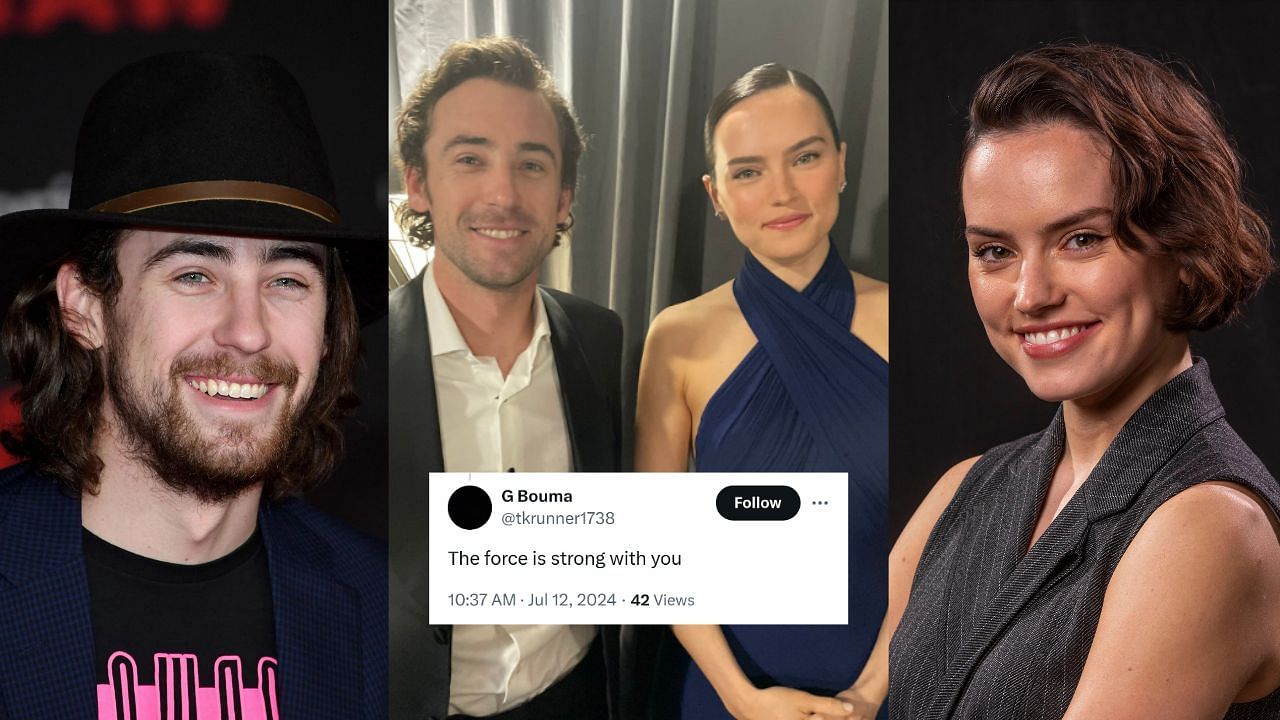 Reigning Cup Series Champion Ryan Blaney met Daisy Ridley at the 2024 ESPYs