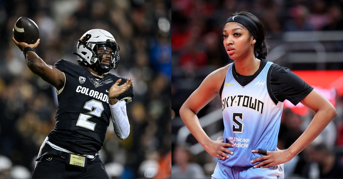 Colorado QB Shedeur Sanders couldn&rsquo;t hold back praise for Chicago Sky&rsquo;s Angel Reese