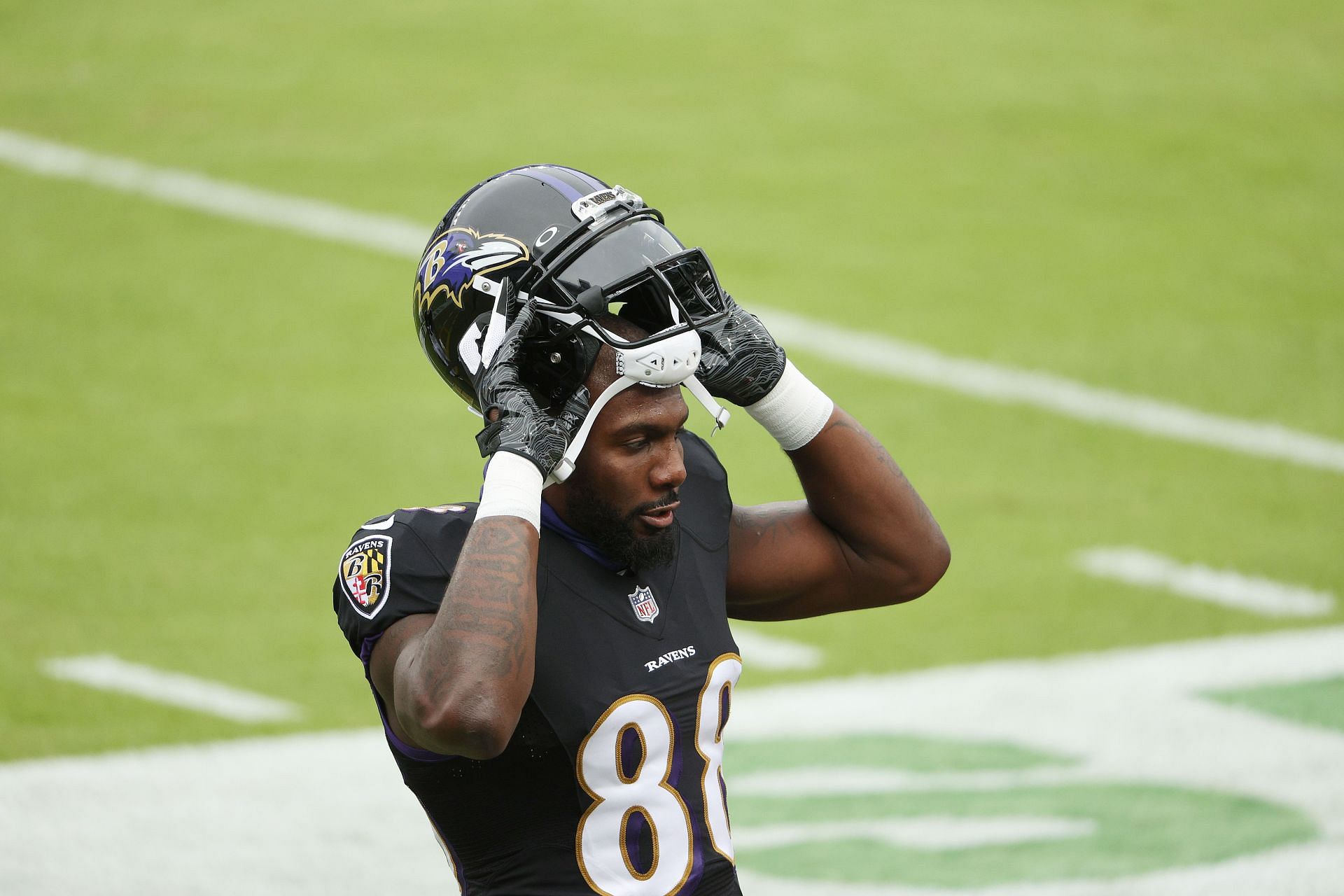 Dez Bryant at Tennessee Titans vs. Baltimore Ravens (IMAGN)