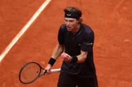Andrey Rublev at the 2024 French Open (Image via Getty)