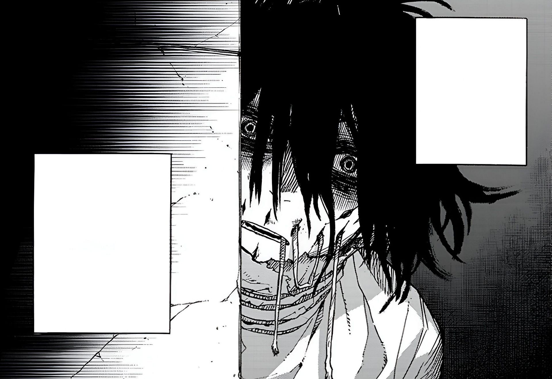 The mysterious boy as seen in the manga (Image via Shueisha)