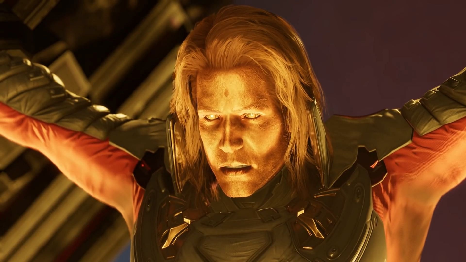 Adam Warlock becomes part of the Guardians of the Galaxy by the end of the game (Image via Square Enix)