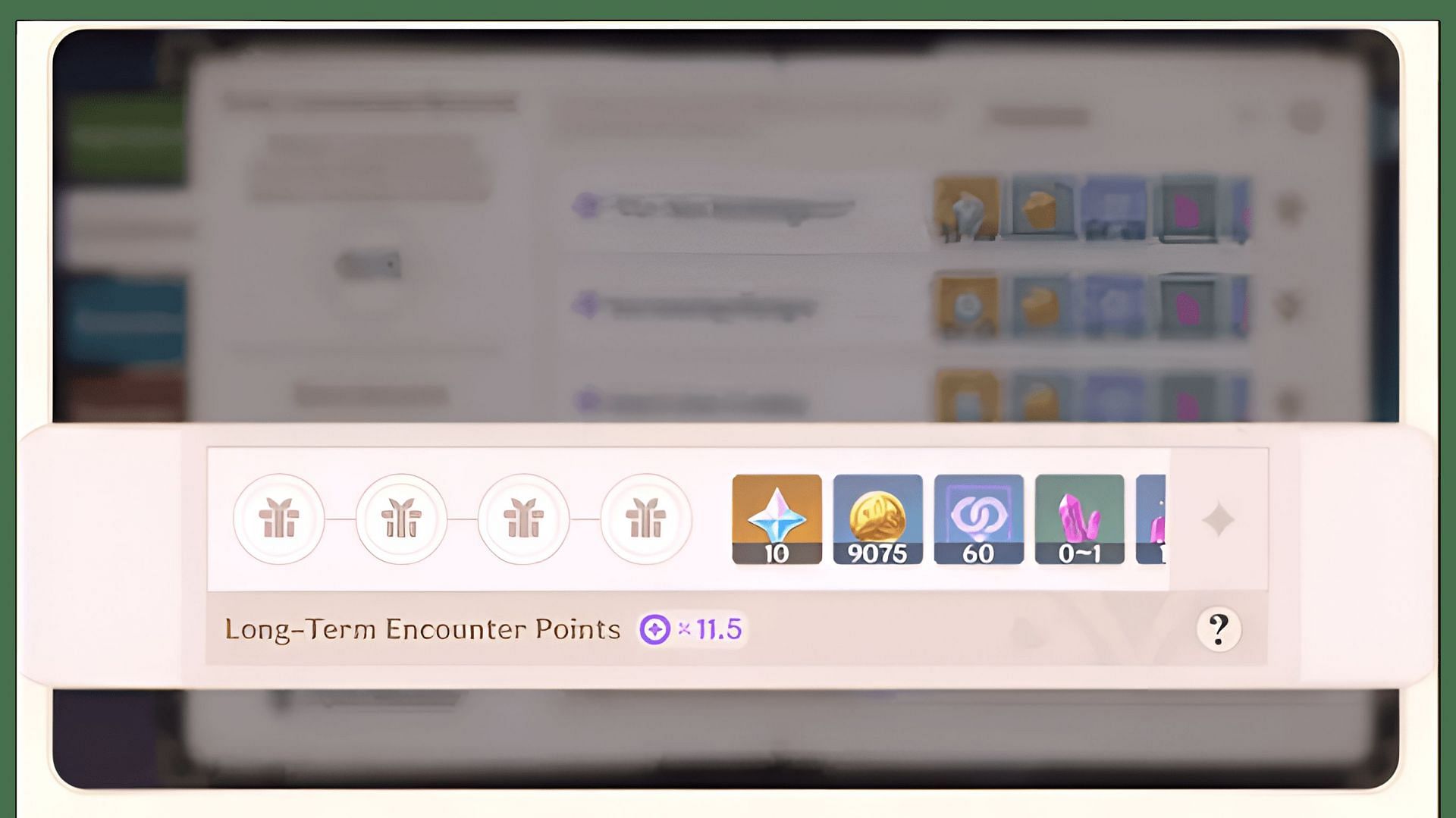 Encounters Points will get a new feature in version 4.8 (Image via HoYoverse)