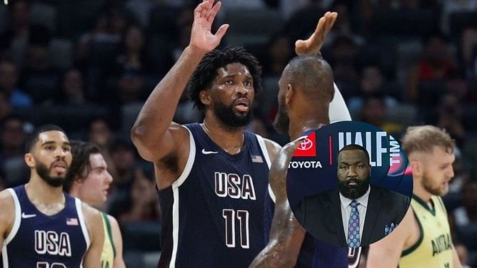 "He looks out of shape" - Kendrick Perkins criticizes Team USA star Joel Embiid's conditioning after underwhelming outings