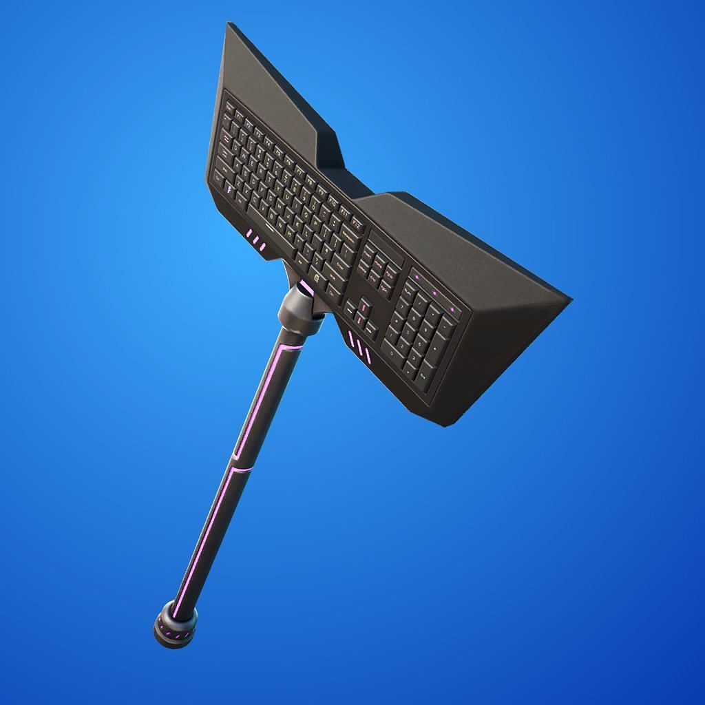 Type your way to Victory with this unique Pickaxe (Image via Epic Games)