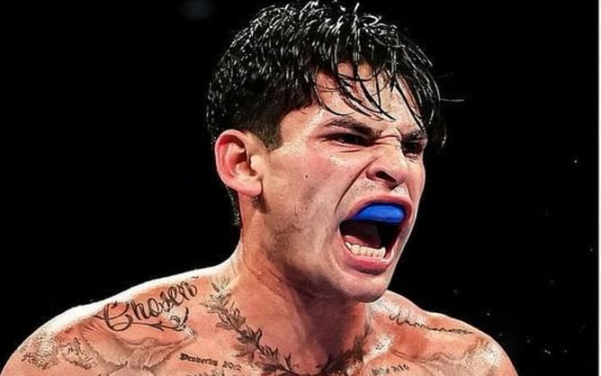 Ryan Garcia slams veteran trainer Robert Garcia for Vergil Ortiz knockout prediction: "I would murder the blind kid"