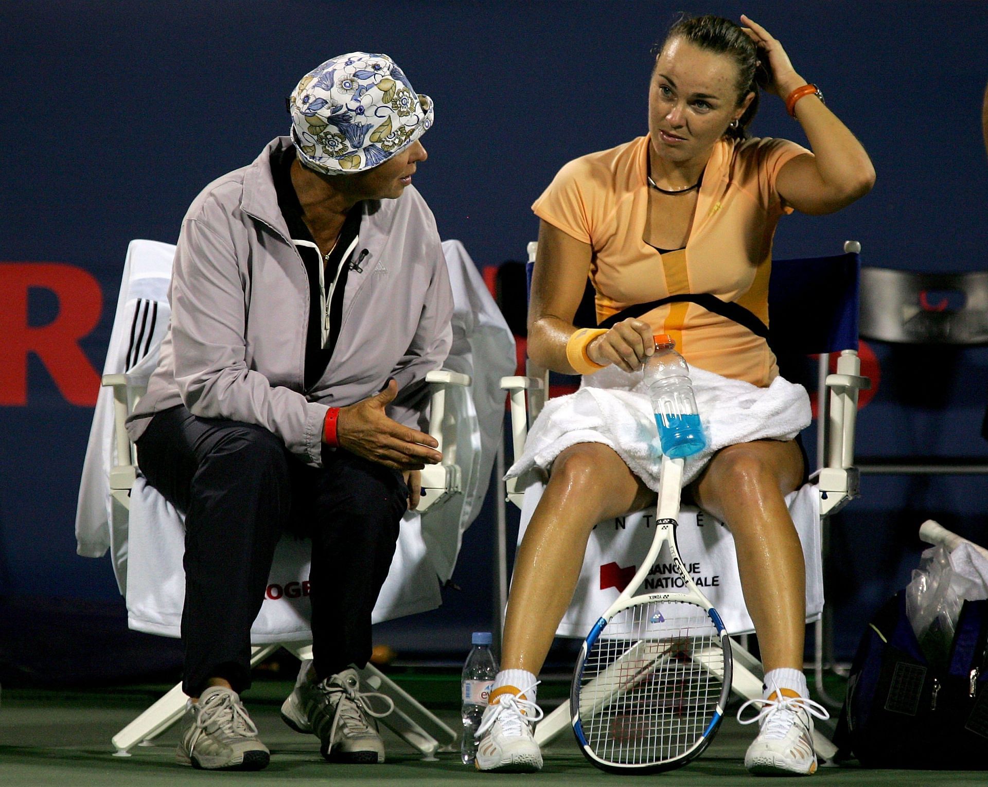 Martina Hingis with her mother (Source: Getty)