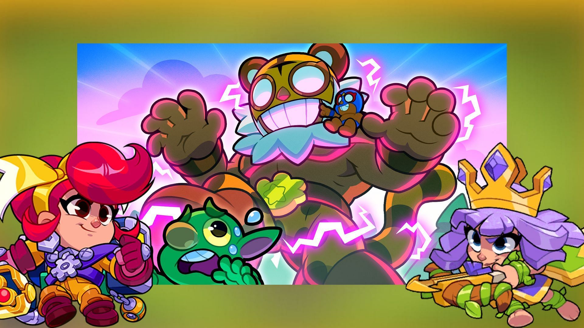 Best characters for Mega Start battle mod in Squad Busters (Image via SuperCell)