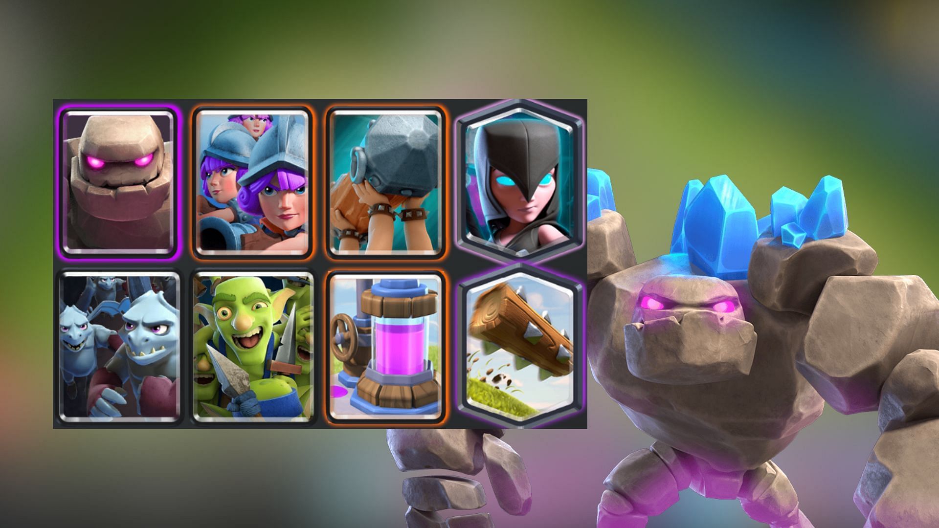 Golem Night Witch Slap (Image via SuperCell)