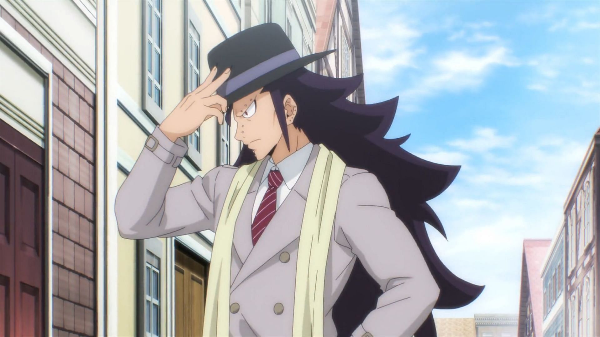 Gajeel decides to investigate Touka to know more about her (Image via J.C. Staff)