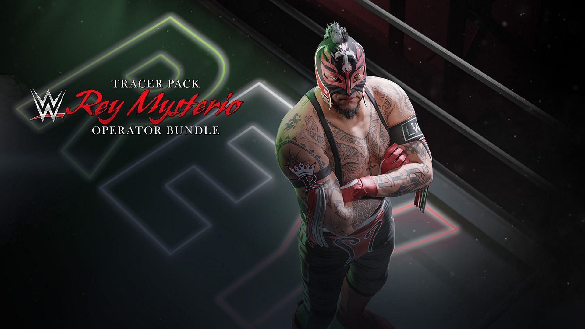 Tracer Pack: WWE &mdash; Rey Mysterio Operator bundle in Warzone and MW3 (Image via Activision)