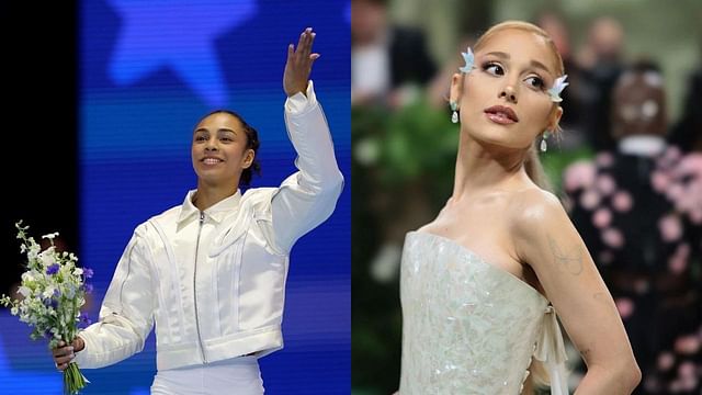 Hezly Rivera and Ariana Grande (Image via: Getty;Getty)