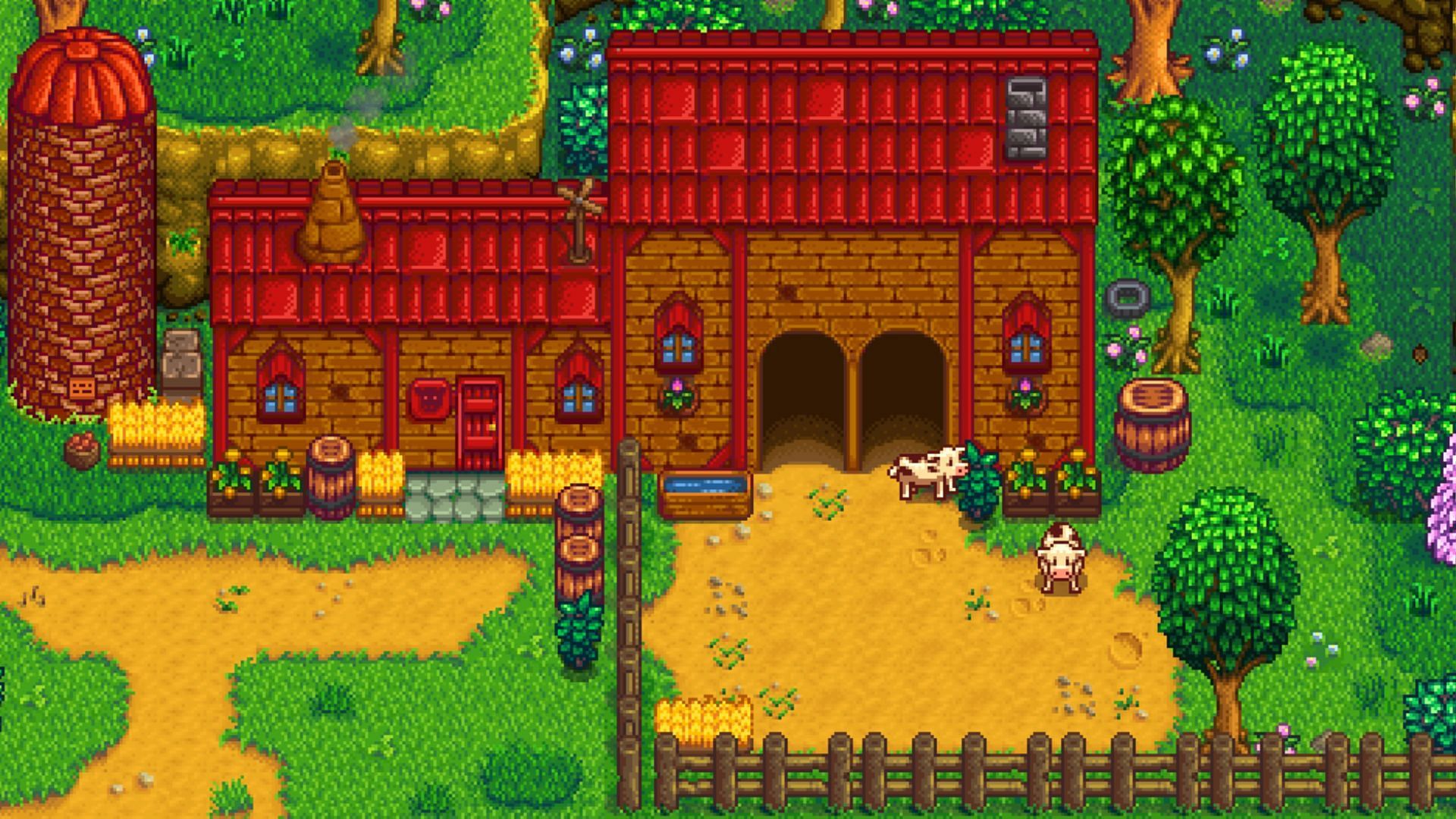 Shorts are located inside Marnie&#039;s Ranch (Image via ConcernedApe)