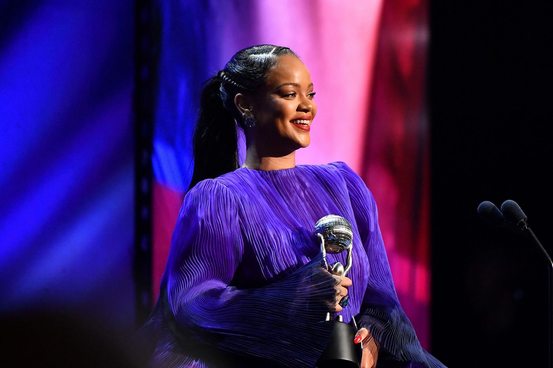 Rihanna&#039;s R9 album is yet to have a speculated release date (Image via Paras Griffin/Getty Images for BET)