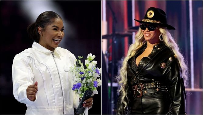 "I'm crying"- Jordan Chiles elated as she receives a personally signed message from Beyonce before heading to the Paris Olympics
