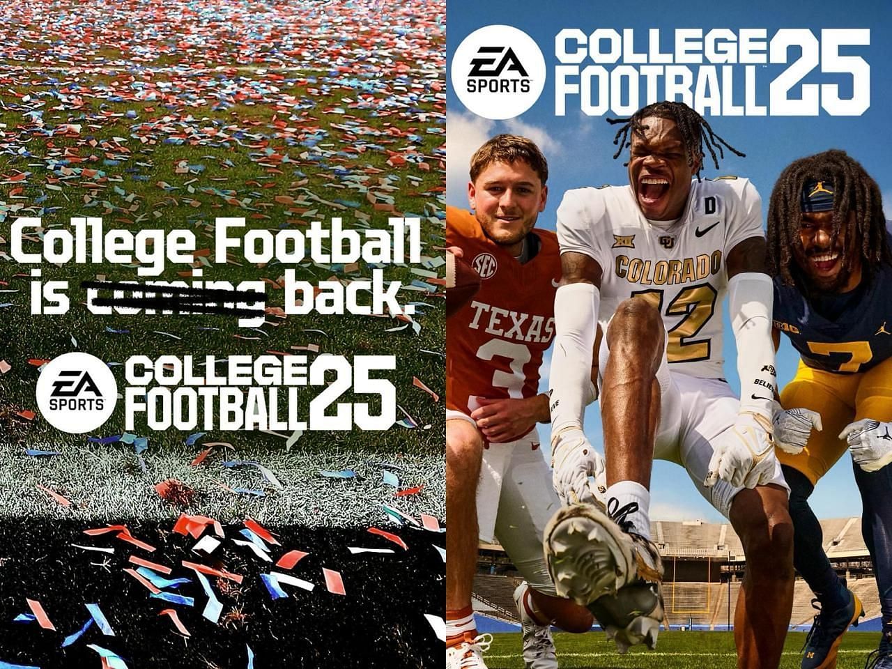 EA Sports College Football is back after a 11-year hiatus