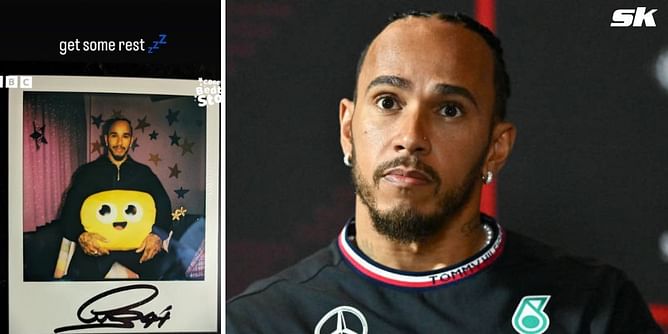 “Get some rest”: Lewis Hamilton teases upcoming bedtime hour collaboration with BBC