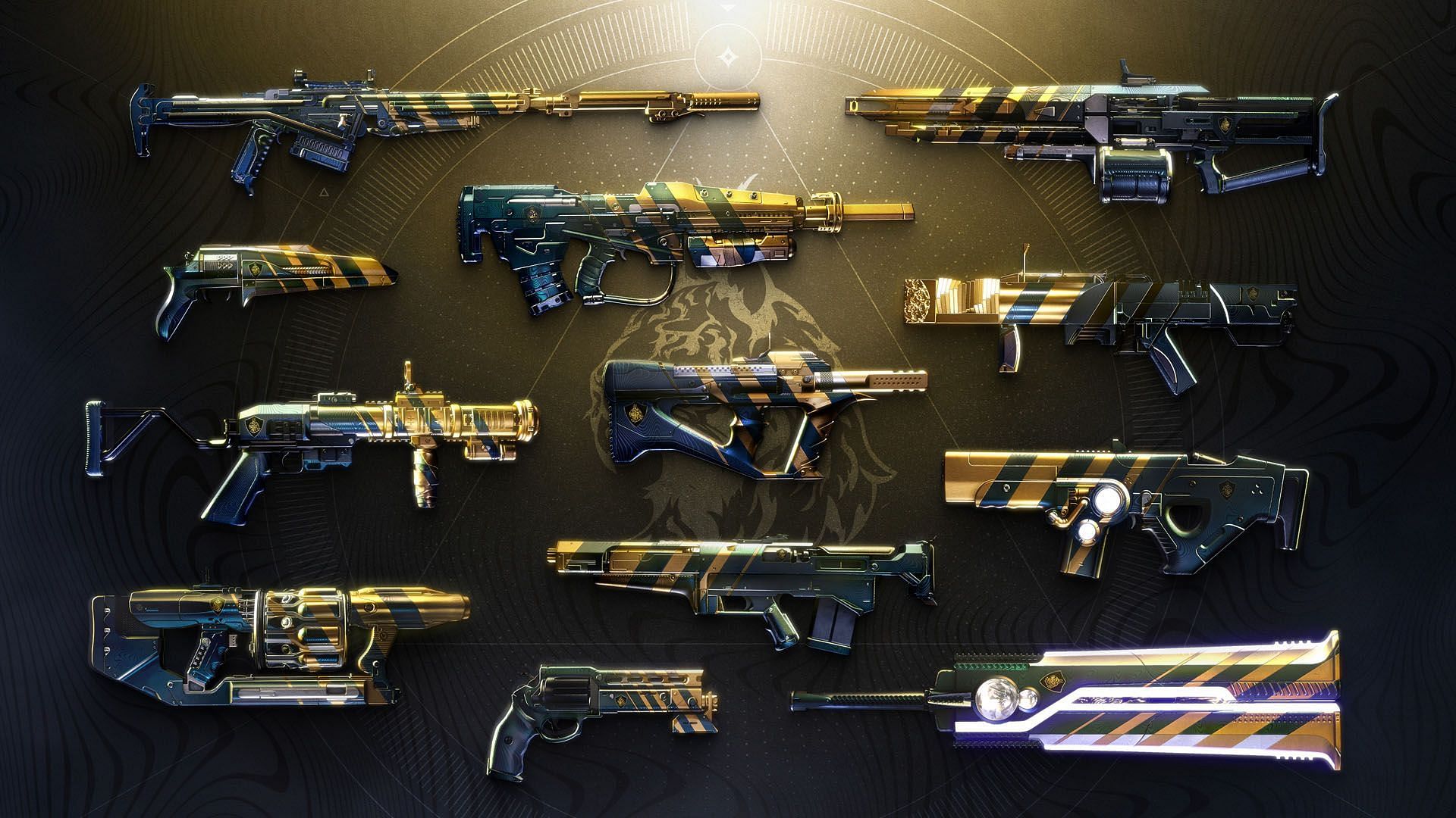 Brave Arsenal weapons (Image via Bungie) 