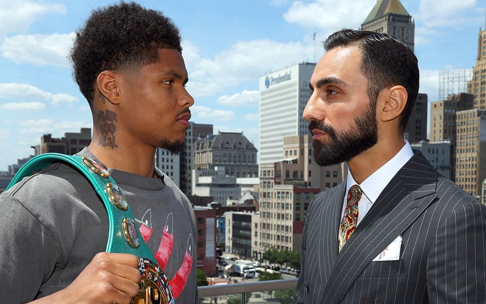 Shakur Stevenson and Artem Harutyunyan ring walkout songs