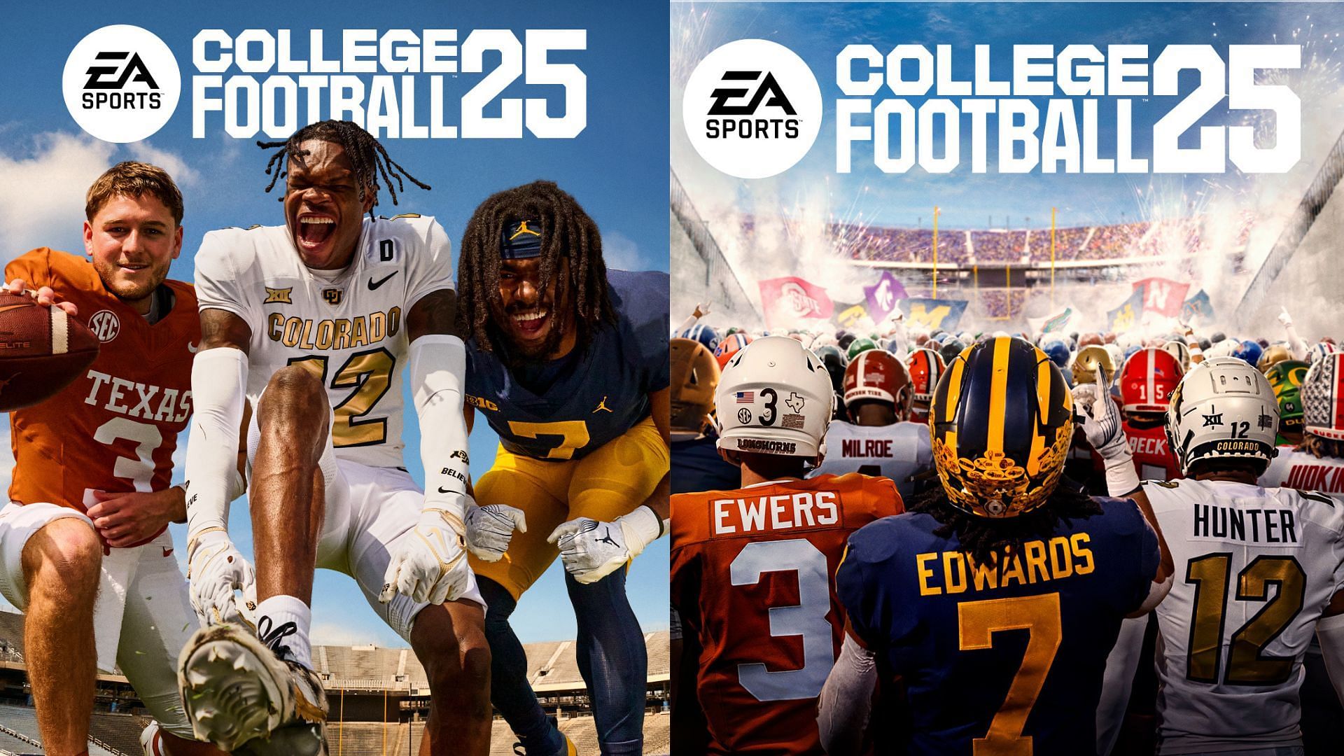 EA Sports College Football 25 released worldwide on July 19