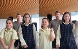 [Watch] "They are back at it again" - David Warner shares dance video with his daughters