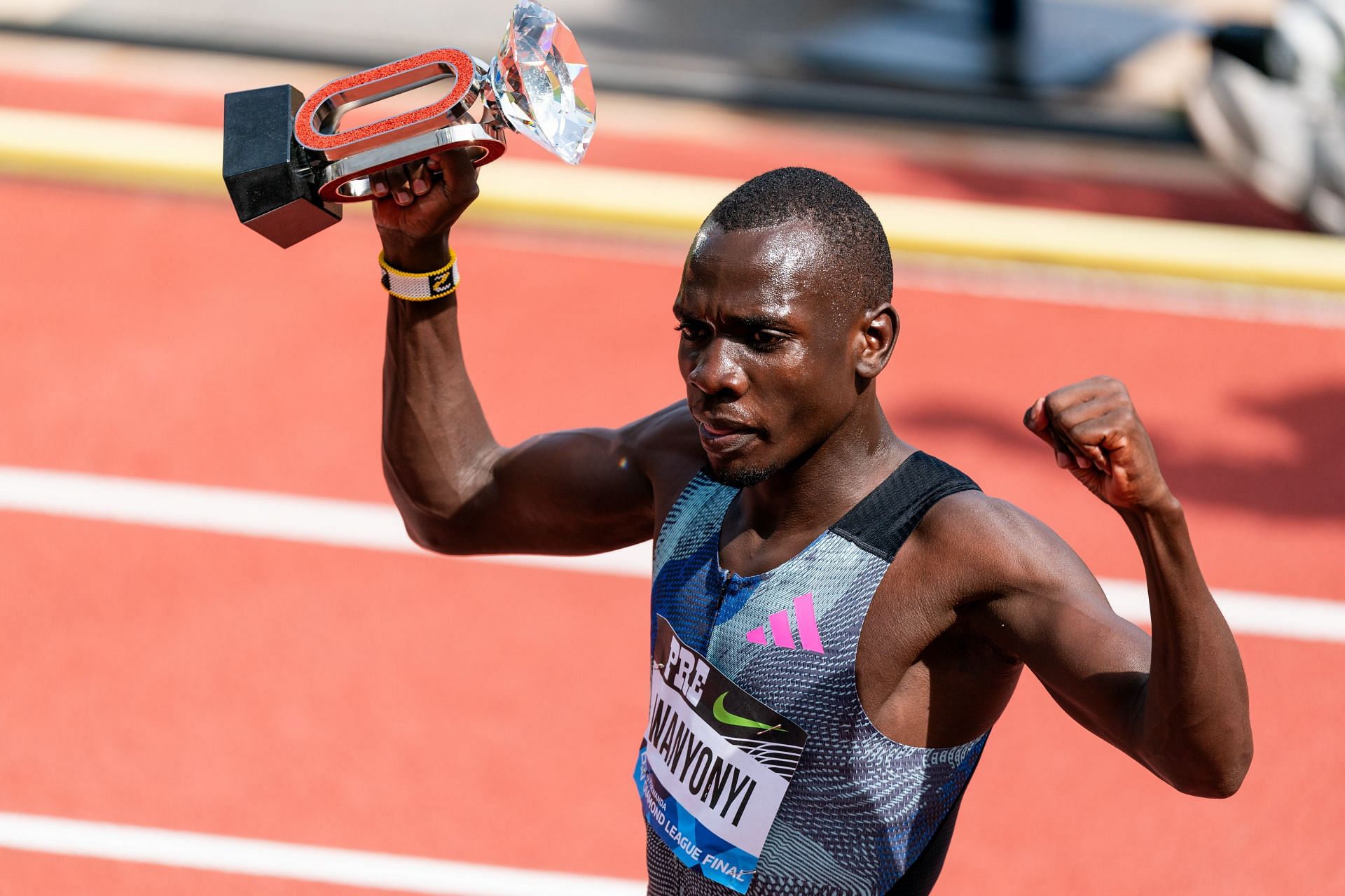 Emmanuel Wanyonyi at the Prefontaine Classic: Day 2 - Diamond League 2023 (Source: Getty Images)