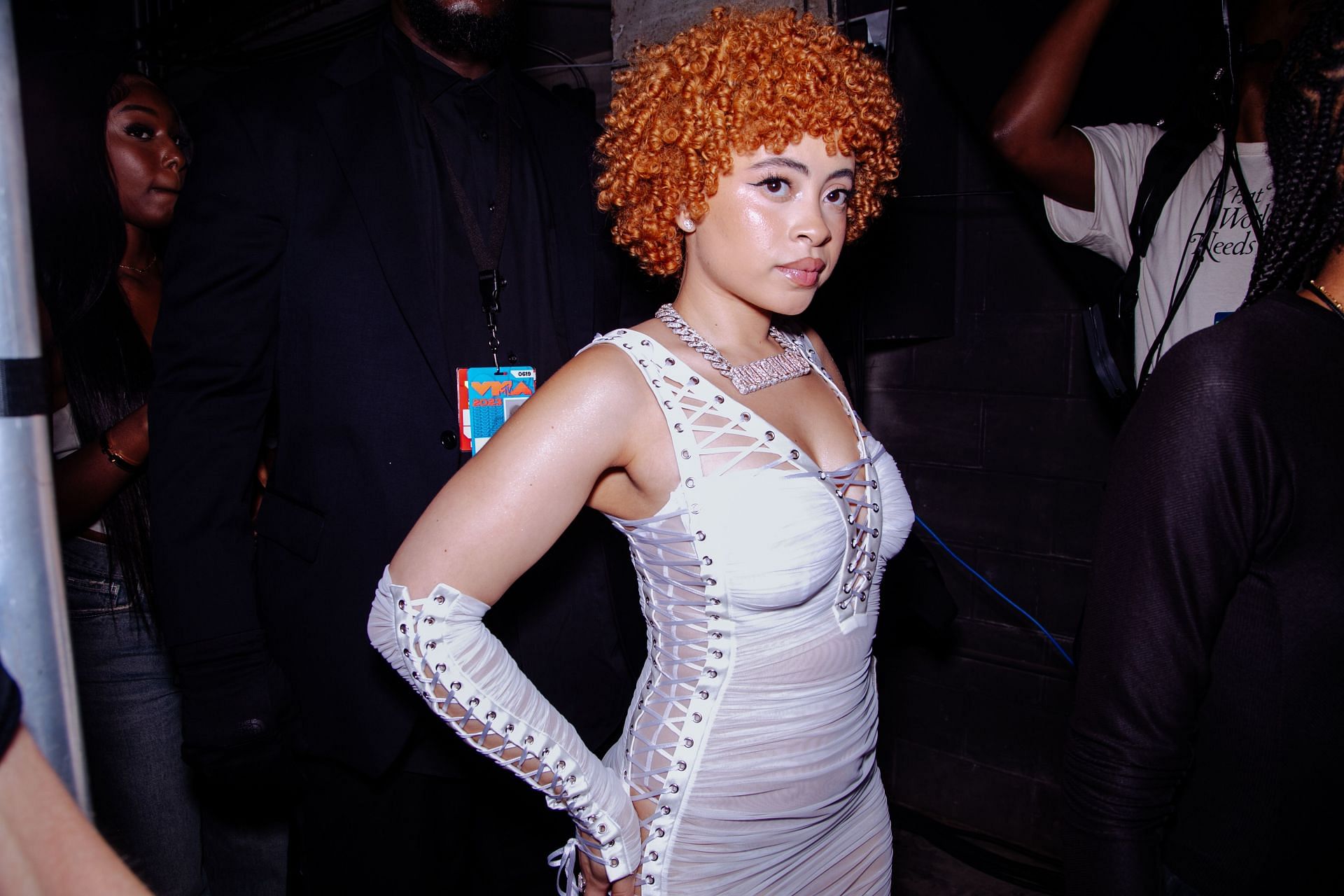 Ice Spice released her first rap song, Bully Freestyle, in March 2021 (Image via Catherine Powell/Getty Images)