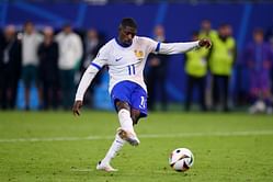 Watch: Ousmane Dembele's hilarious celebration with France teammates after winning Man of the Match vs Portugal at EURO 2024