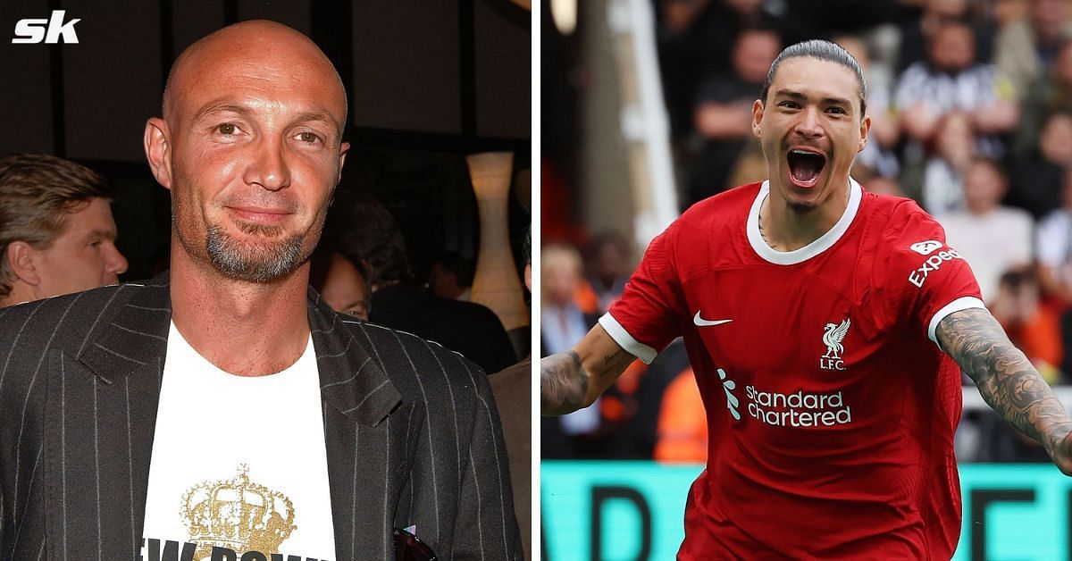 Frank Leboeuf (right) &amp; Darwin Nunez (left)
