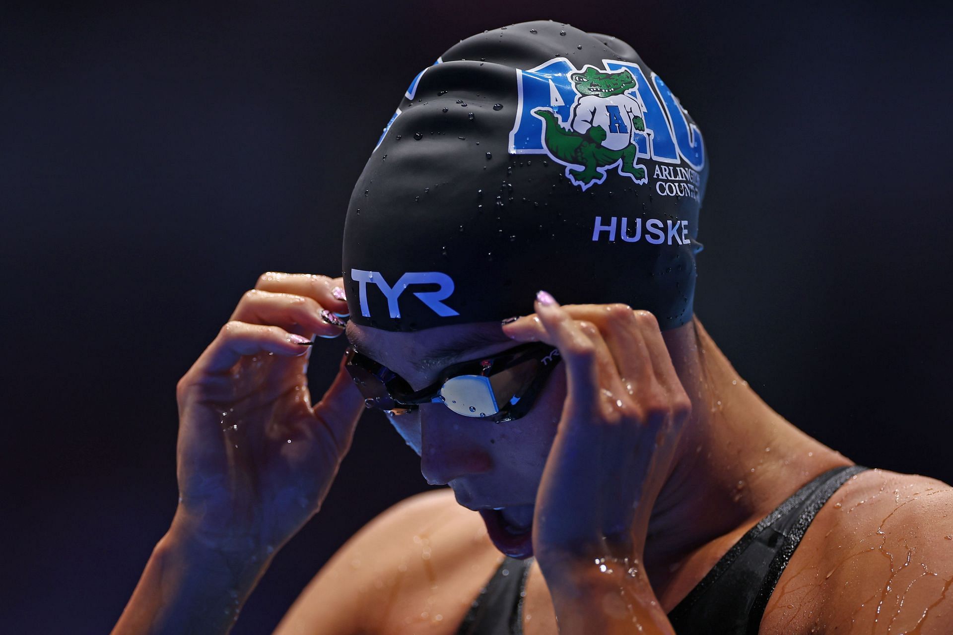 Huske at the US Olympics Team Trials (Image via: Getty Images)