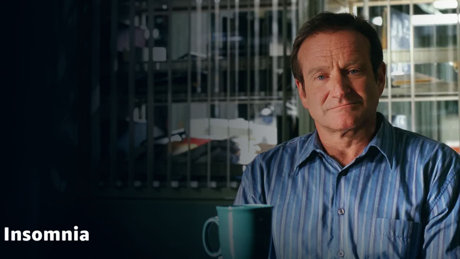 Robin Williams in Insomnia (Image via Prime Video)