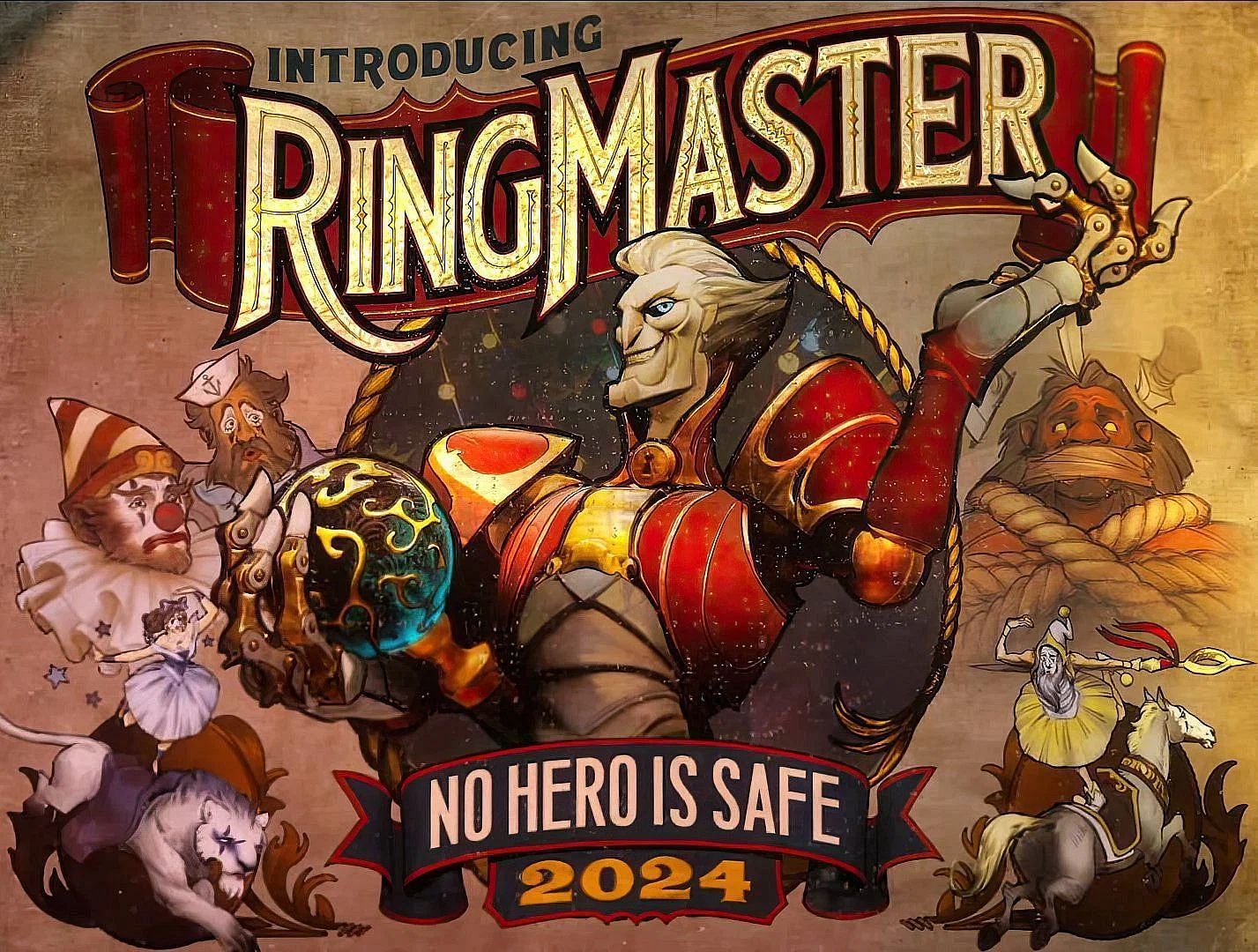 Official poster of Ringmaster in Dota 2 