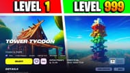 Fortnite Tower Tycoon is a trending simulator with a twist (Image via Epic Games)