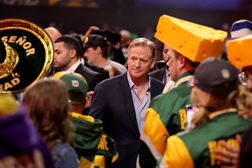 Roger Goodell at 2024 NFL Draft - Round 1 - Source: Getty