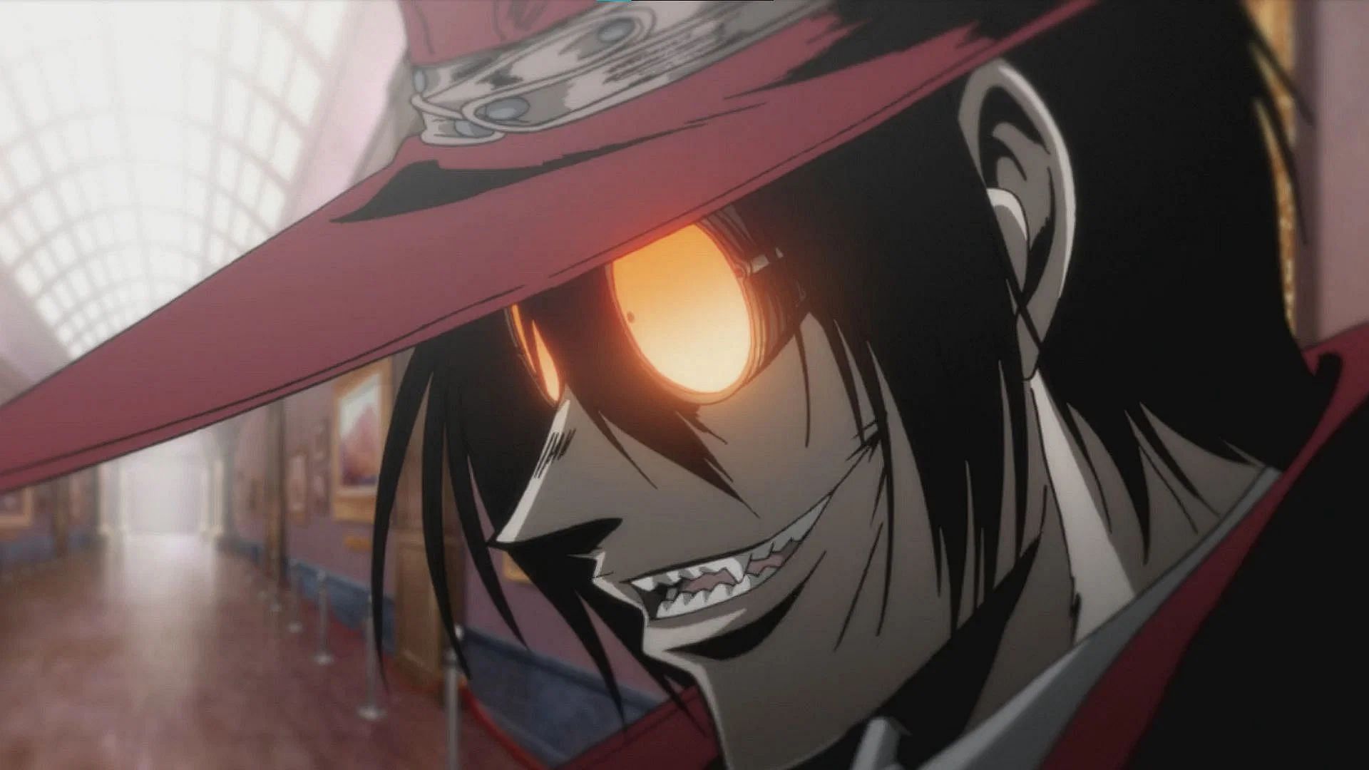 Anime characters who can defeat My Hero Academia&#039;s All Might - Alucard (image via Madhouse)