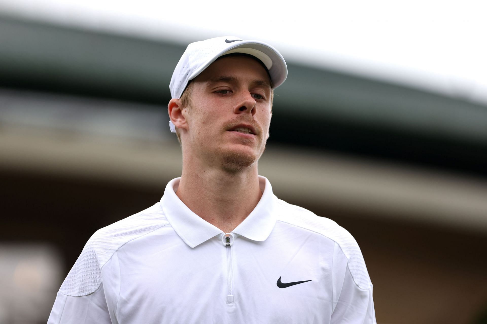 Denis Shapovalov at the 2024 Wimbledon Championships