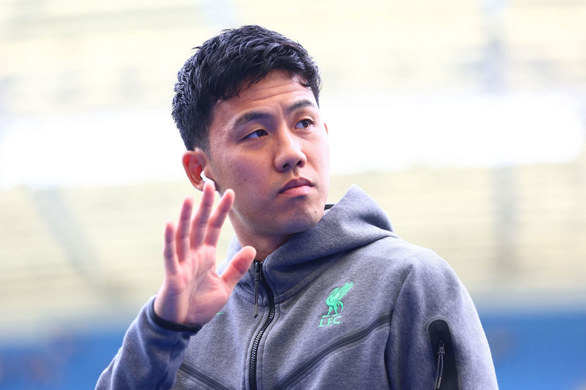 Wataru Endo could be waving goodbye to Anfield (Image - Getty)